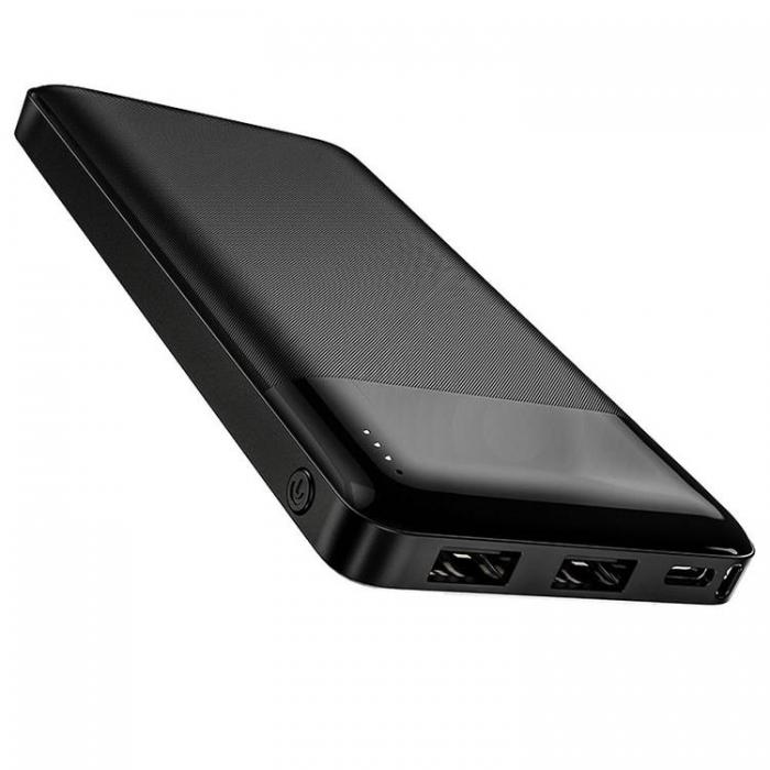 Hoco - Hoco Powerbank 10000 mAh 2A J72 - Svart