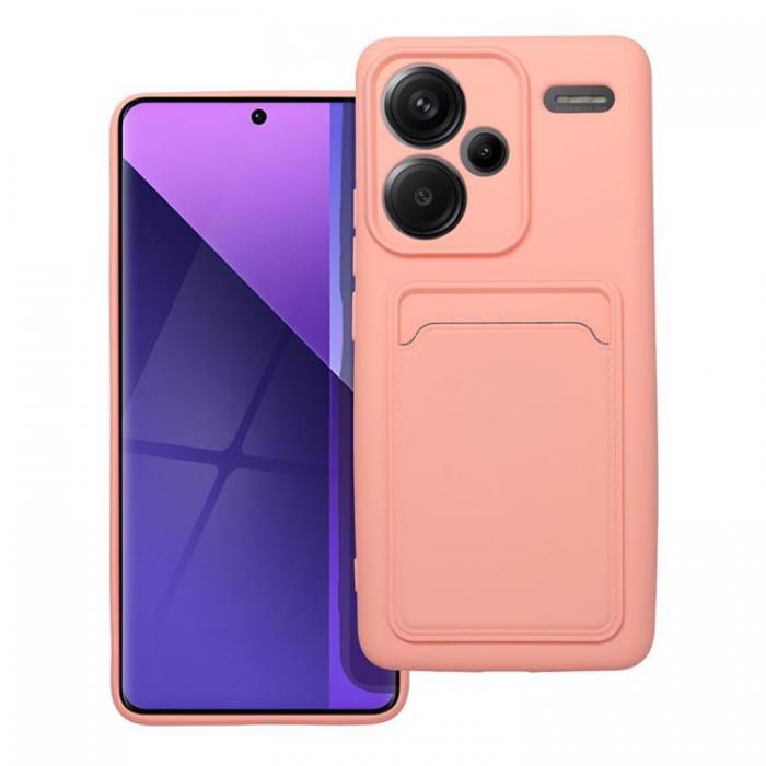 A-One Brand - Xiaomi Redmi Note 13 Pro Plus Mobilskal Korthllare - Rosa