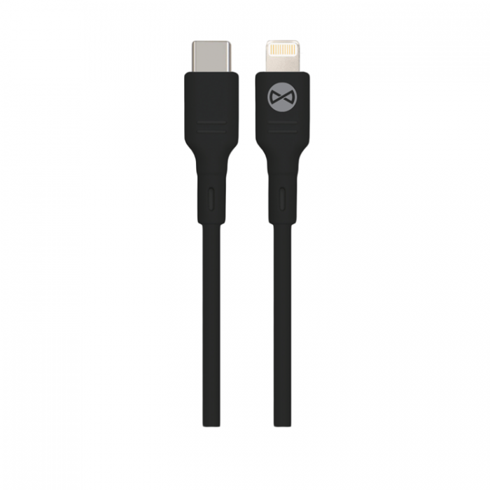 Forever - Forever Billaddare 1xUSB-C 1xUSB 20W + USB-C till Lightning Kabel 27W