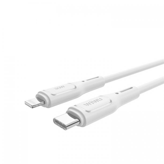 WIWU - WIWU USB-C Till Lightning Kabel 30W 1m Wi-C043E - Vit