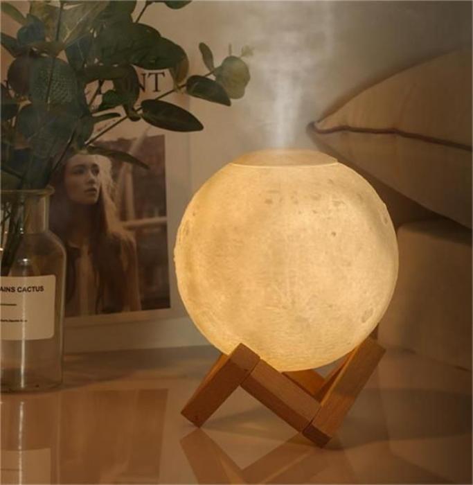 A-One Brand - Bordslampa / Luftfuktare MOON Art Deco YQ-008