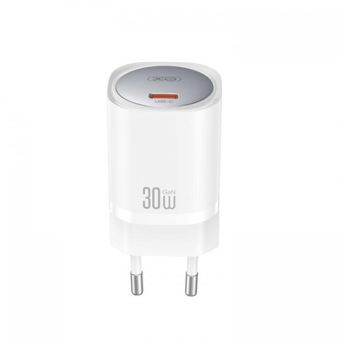 XO - XO Snabbladdare 30W USB-C med Kabel CE20 PD - Vit