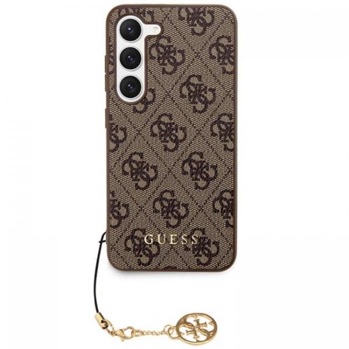 Guess - Guess Galaxy S24 Mobilskal Charms Collection - Brun