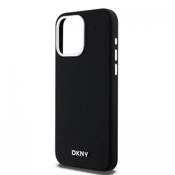 DKNY - DKNY iPhone 15 Pro Mobilskal Magsafe Liquid Silikon Small Metal Logo