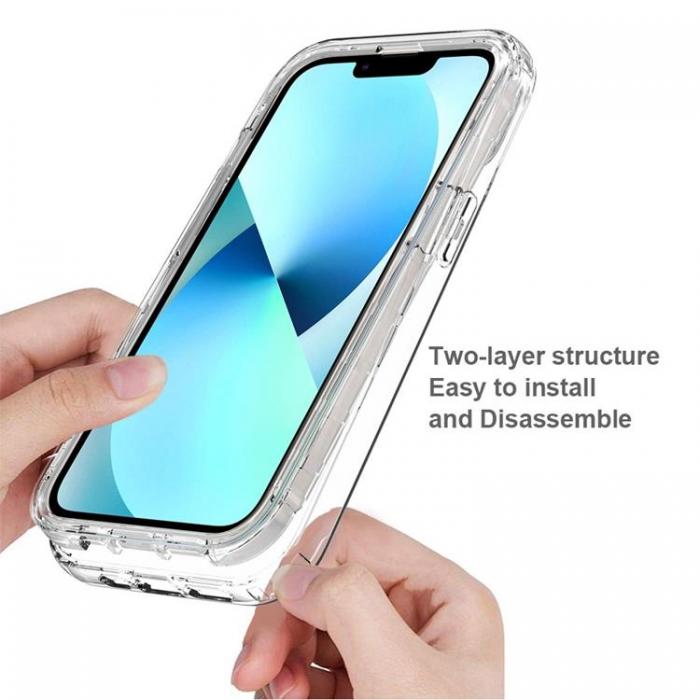 A-One Brand - iPhone 14 Plus Skal Gradient Shockproof - Clear