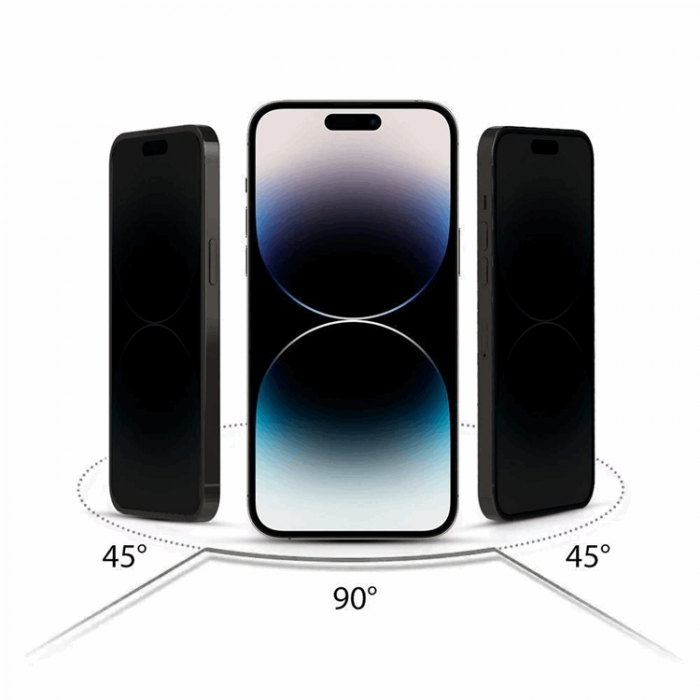 Tech-Protect - [2-Pack] iPhone 16e Hrdat Glas Skrmskydd Spy Privacy