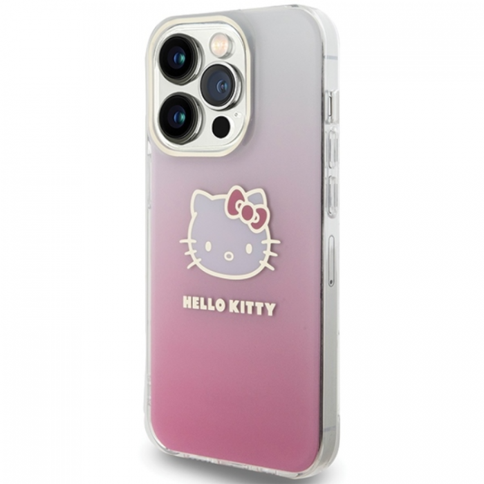 Hello Kitty - Hello Kitty iPhone 13 Pro Mobilskal Kitty Head - Rosa