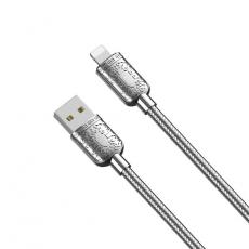 XO - XO USB Till Lightning 1m Kabel 2.4A NB216 - Silver