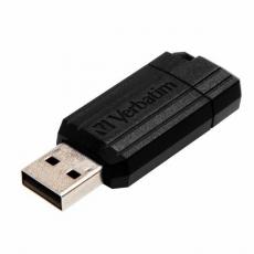 Verbatim - Verbatim Pendrive 128GB USB-A 2.0 PinStripe - Svart