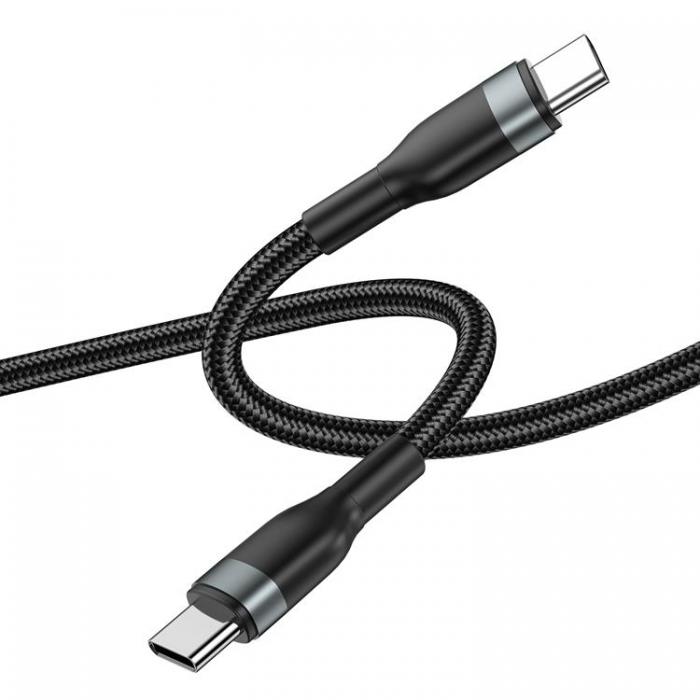 WIWU - WIWU USB-C Till USB-C 100W Kabel 1.2m Wi-C017 - Svart