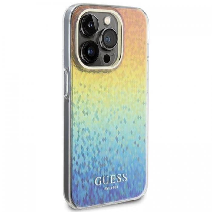 Guess - Guess iPhone 15 Pro Mobilskal IML Mirror Disco Iridescent