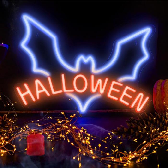 Neolia - Neolia LED Neon PLEXI HALLOWEEN NNE17 - Bl/Rd