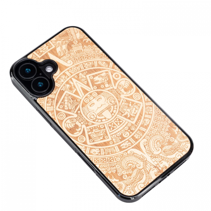 Bewood - Bewood iPhone 16 Plus Mobilskal Aztec Calendar Aniegre