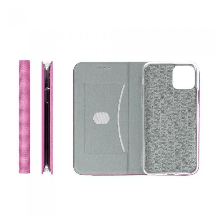 OEM - Galaxy A40 Plnboksfodral Sensitive Nylon Ljus- Rosa