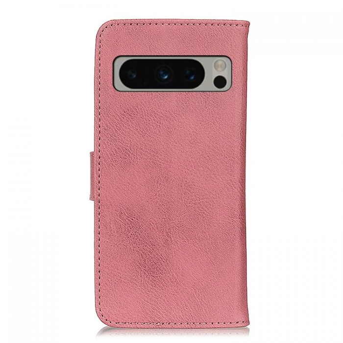 KHAZNEH - KHAZNEH Google Pixel 8 Pro Plnboksfodral Cowhide - Rosa