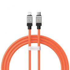 BASEUS - Baseus USB-C till Lightning kabel 20W 1m CoolPlay - Orange