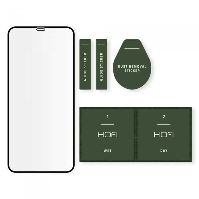 Hofi - HOFI Full Pro Hrdat glas iPhone 12 Mini - Svart