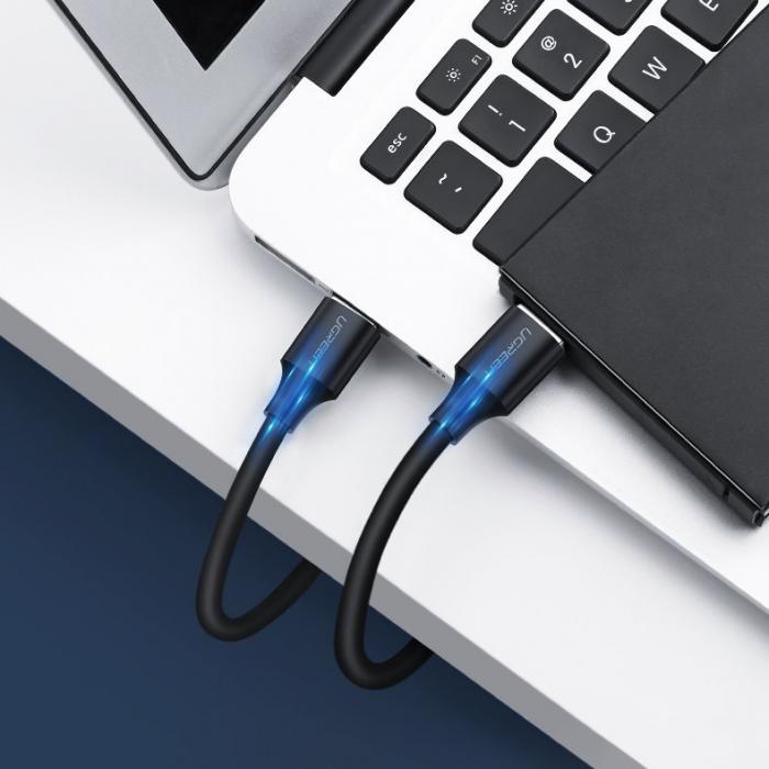 Ugreen - UGreen USB 2.0 male USB 2.0 male Kabel 1,5 m Svart