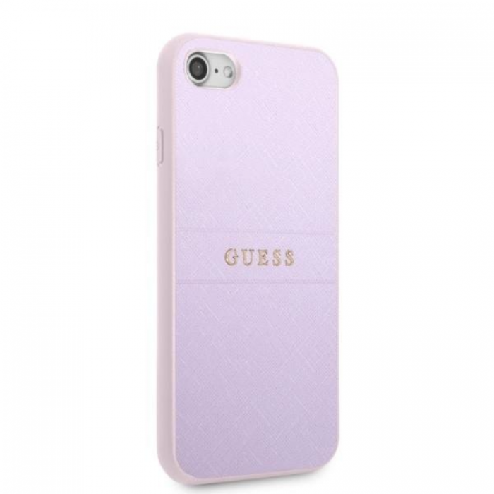 Guess - Guess iPhone 7/8/SE (2020/2022) Mobilskal Saffiano Stripe