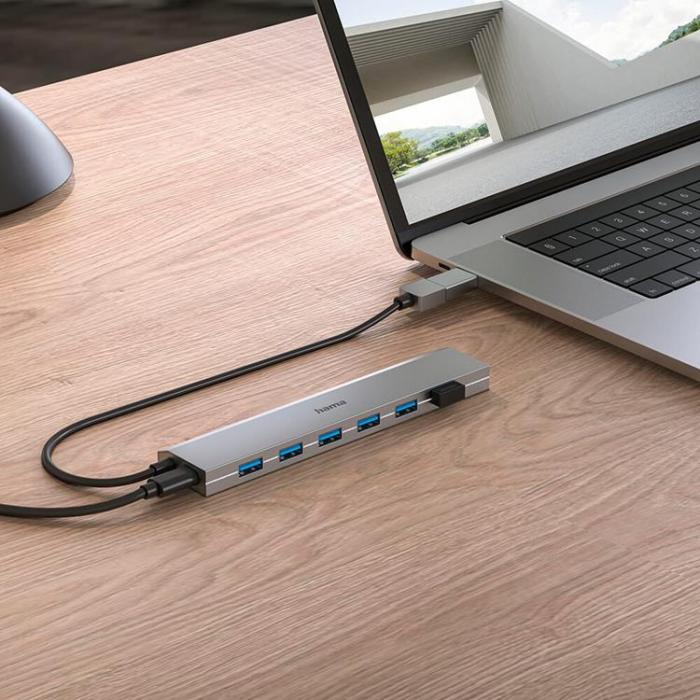 Ugreen - Hama USB HUB 7-Port - Gr