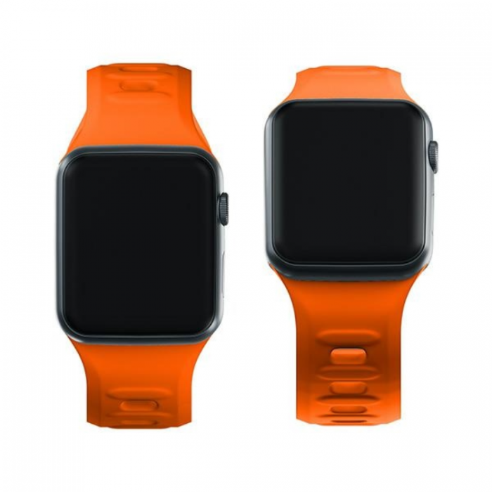 3MK - 3mk Apple Watch (38/40/41mm) Armband Silikon - Orange