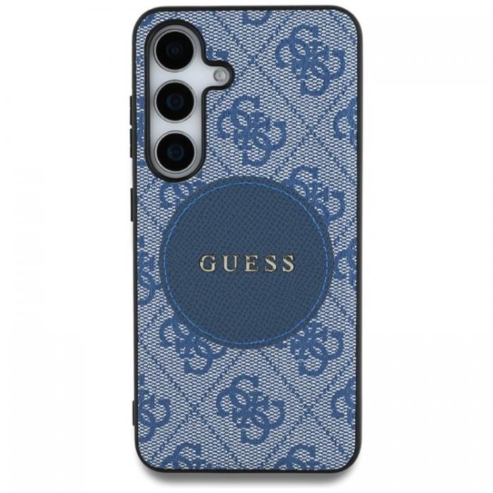 Guess - Guess Galaxy S25 Mobilskal MagSafe Round Patch Classic Logo - Bl