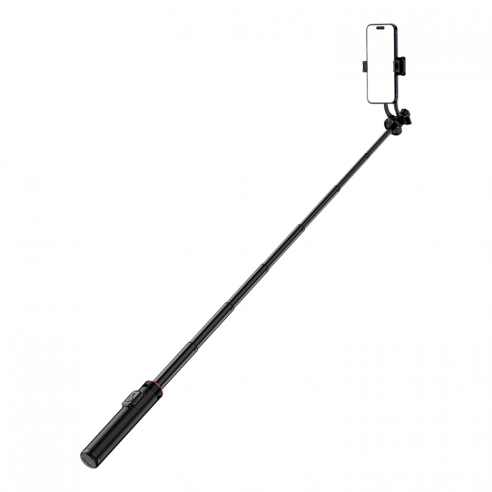 A-One Brand - Selfiestick Teleskopstativ 1.3m Auminiumlegering Med Mobilhllare