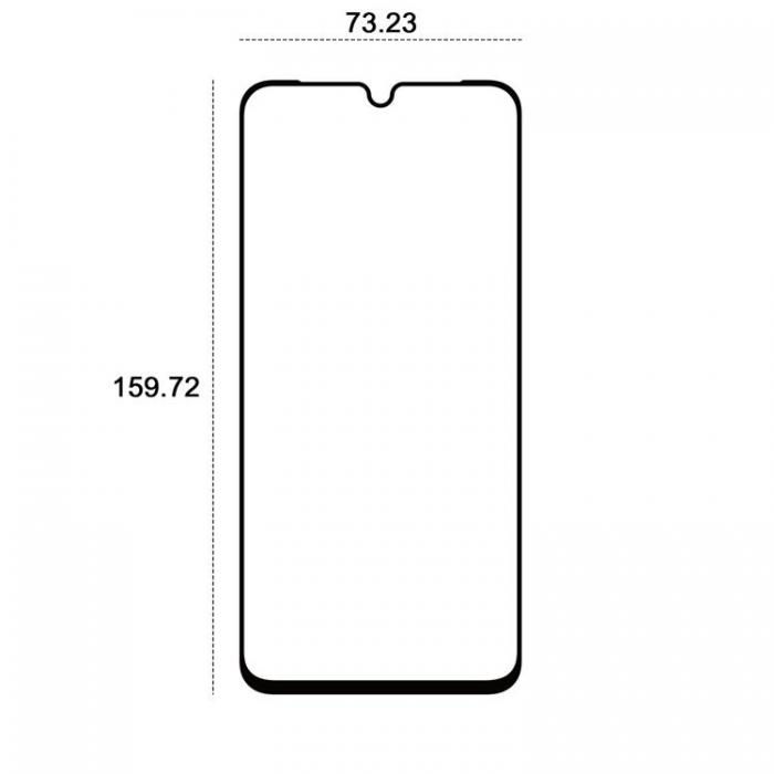 Etteri - Etteri Galaxy A26 5G Hrdat Glas Skrmskydd 9D - Svart