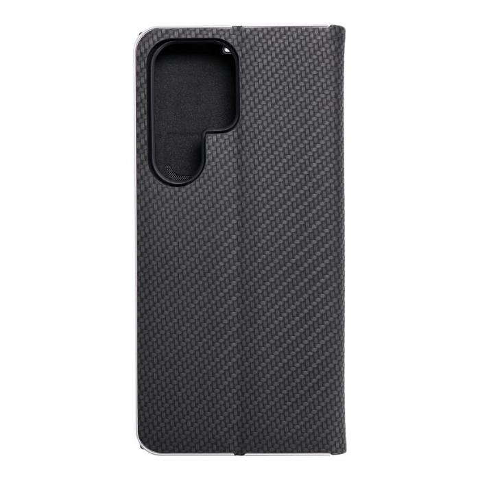 OEM - LUNA Carbon Fodral fr Samsung S23 Ultra svart