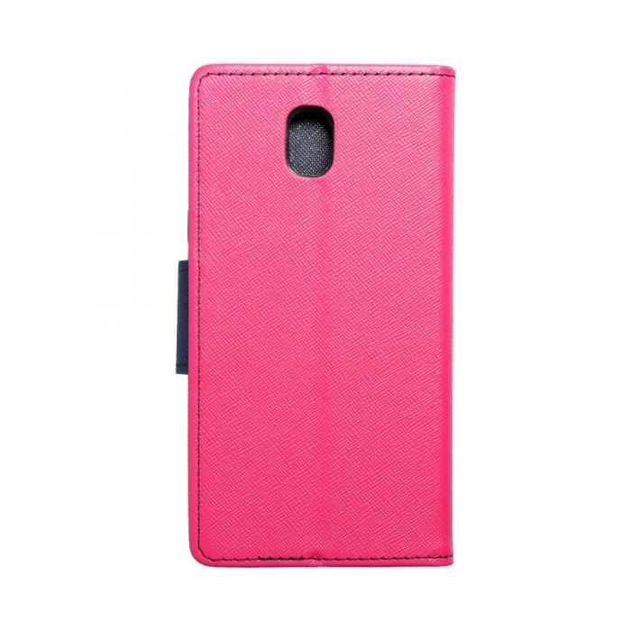 OEM - Fancy Plnboksfodral till Samsung Galaxy J5 2017 Rosa/navy