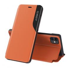 OEM - Eco Läder View Fodral iPhone 13 Pro - Orange