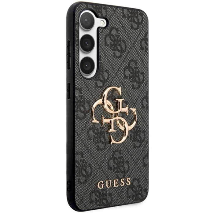 Guess - Guess Galaxy A55 5G Mobilskal Big Metall Logo - Svart