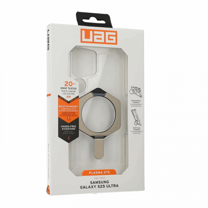 UAG - UAG Galaxy S25 Ultra Mobilskal Magsafe Plasma XTE - Clear