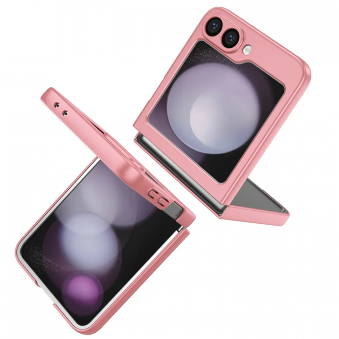 Taltech - Galaxy Z Flip 6 5G Mobilskal Ringhllare - Rosa