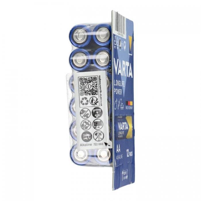 VARTA - Varta 12-st Alkaliskt Batteri R6 (AA) Longlife