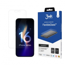 3MK - 3MK iPhone 16 Plus Hybrid Okrossbart Glas FlexibleGlass