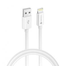 A-One Brand - Forcell USB-A till Lightning kabel 30W, 1m - Vit