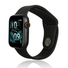 Beline - Beline Apple Watch (42/44/45/49mm) Armband Silikon - Svart