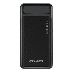 Awei - Awei Powerbank 10000mAh 2xUSB 2.1A - Svart