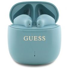 Guess - Guess TWS In-Ear Hörlurar Bluetooth Printed Classic Logo - Turkos