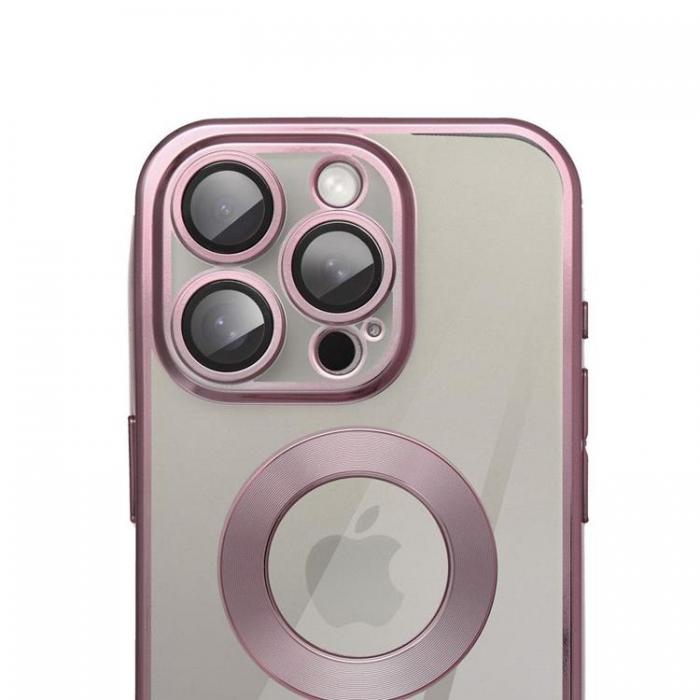 A-One Brand - iPhone 16 Pro Max Mobilskal Glam - Powder Rosa