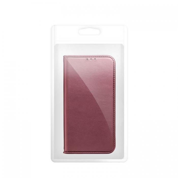 A-One Brand - Smart Magneto Plnboksfodral Fr Galaxy A34 5G - Burgundy