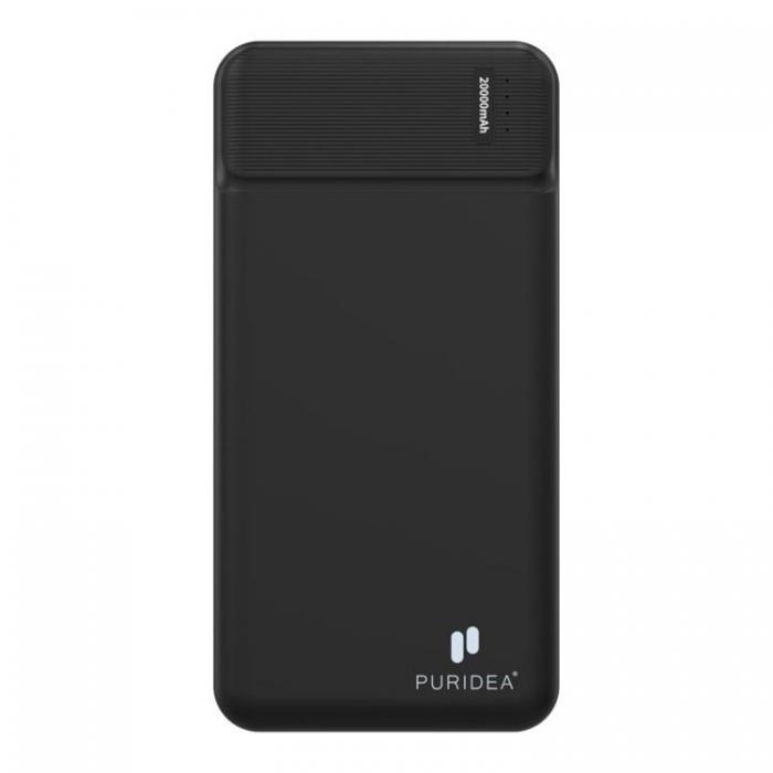 Puridea - Puridea Powerbank 20000 mAh PD QC 3.0 3A 20W Q7 - Svart