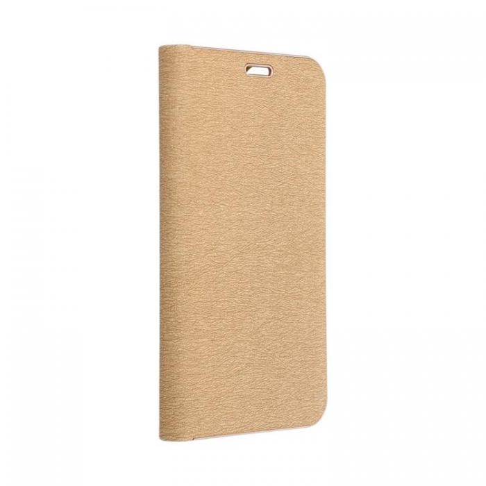 A-One Brand - Xiaomi Redmi 13C/Poco C65 Plnboksfodral Luna Guld - Guld