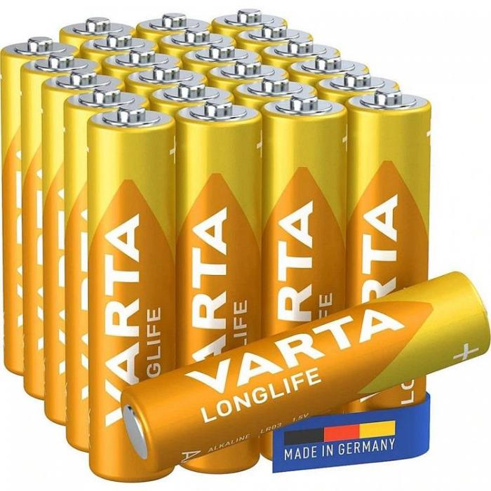 VARTA - Varta 24-st Alkaliskt Batteri R3 (AAA) Longlife