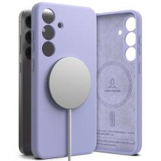 Ringke - Ringke Galaxy S25 Mobilskal Magsafe Silikon Magnet - Lavender