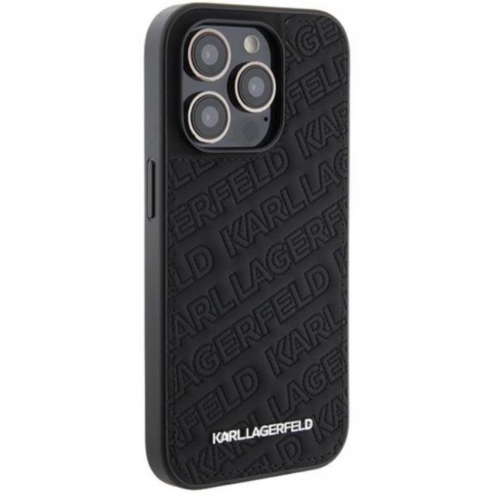 KARL LAGERFELD - KARL LAGERFELD iPhone 15 Pro Max Mobilskal Quilted K Pattern