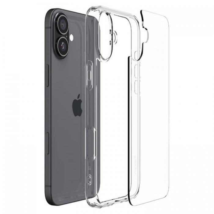 Spigen - Spigen iPhone 16 Plus Mobilskal Ultra Hybrid - Crystal Clear