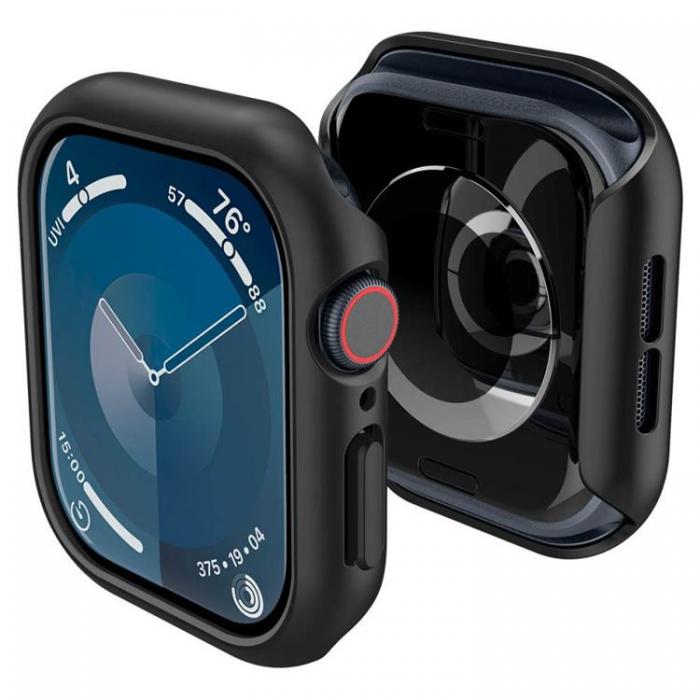 Spigen - Spigen Apple Watch 46mm Series 10 Skal Thin Fit - Svart