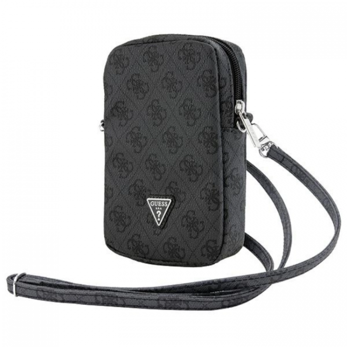 Guess - Guess Mobilvska Zip 4G Triangle - Svart